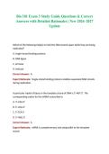 Bio 101 Exam 3 Study Guide Questions & Correct Answers with Detailed Rationales &vert; New 2026&ndash;2027 Update 