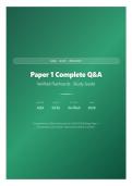 AQA GCSE Biology Paper 1 &ndash; Complete Q&A Study Guide &vert; Verified Flashcards &vert; 242 Terms &vert; 2026