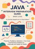 Crack Java Tech Interviews&colon; Complete DSA Companion Guide with Code&comma; Complexity Visuals & Practice Sets