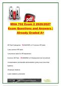 MHA 702 Exam 2 2026&sol;2027 &ndash; 100&plus; Questions & Answers on Healthcare HR&comma; Recruitment&comma; Training&comma; Compensation&comma; Benefits & Performance Appraisal