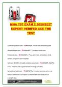 MHA 707 Exam 2 2026&sol;2027 &ndash; 150&plus; Questions & Answers on Healthcare Delivery&comma; Physicians&comma; Nursing&comma; Pharmaceuticals&comma; Medical Devices & Government