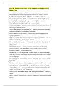 HNG 540 - EXAM 2 QUESTIONS WITH VERIFIED ANSWERS LATEST UPDATE 2026