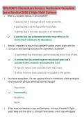WGU D671 Elementary Science Curriculum Exam Review 2026 &vert; Questions & Answers &vert; Science Education
