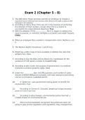 BUS 5933 EXAMS 1&comma; 2 & FINAL PACKAGE &vert; TEXAS WOMAN&rsquo;S UNIVERSITY 