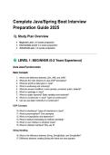 Java Spring Boot Interview Preparation Guide 2025 &vert; 330 Questions &vert; Core Java&comma; Microservices&comma; Kafka&comma; System Design & Java 21&plus;