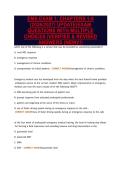 EMS EXAM 1&colon; CHAPTERS 1-6&NewLine;&lpar;2026&sol;2027&rpar; UPDATE&vert;EXAM&NewLine;QUESTIONS WITH MULTIPLE&NewLine;CHOICES &vert;VERIFIED & REVISED&NewLine;ANSWERS &lpar;NEW&rpar;&excl;&excl;&excl;