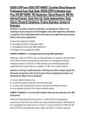 SOCRA CCRP Exam 2026&sol;2027 NEWEST &vert; Certified Clinical Research Professional Exam Study Guide&comma; SOCRA CCRP Certification Exam Prep&comma; ICH GCP E6&lpar;R3&rpar;&comma; FDA Regulations&comma; Clinical Research&comma; IRB&sol;IEC&comma; Informed Consent&comma; Study Start-Up&comma; Study Implementation&comma; Study Cl