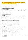 ARCB Reflexology Theory & Practice Exam 2026&sol;2027 &vert; 250&plus; Practice &NewLine;Questions&comma; Correct Answers & Explanations 