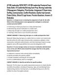 ATI RN Leadership 2026&sol;2027 &vert; ATI RN Leadership Proctored Exam Study Guide&comma; ATI Leadership Nursing Exam Prep&comma; Nursing Leadership & Management&comma; Delegation&comma; Prioritization&comma; Assignment & Supervision&comma; Staffing&comma; Communication&comma; Conflict Resolution&comma; Quality Impr