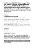 IAAI CFI Exam Bank 2026 &vert; IAAI Certified Fire Investigator CFI Exam Study Guide&comma; IAAI-CFI Certification Exam Prep&comma; Fire Investigation Practice Questions&comma; NFPA 1033&comma; NFPA 921&comma; Origin & Cause&comma; Fire Dynamics&comma; Evidence Collection&comma; Fire Scene Investigation&comma; Sc