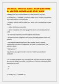 DSE REMEMBERED &vert; NEWEST VERSION &vert; UPDATED&NewLine;ACTUAL EXAM QUESTIONS AND VERIFIED ANSWERS