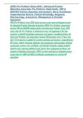 APEA Pre-Predictor Exam 2026 &vert; Advanced Practice Education Associates Pre-Predictor Study Guide&comma; FNP & AGPCNP Practice Questions and Answers&comma; Nurse Practitioner Comprehensive Review&comma; Clinical Knowledge&comma; Diagnosis&comma; Pharmacology&comma; Assessment&comma; Management & De