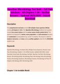 OpenStax Microbiology Test Bank &ndash; Full Pack &NewLine;Solutions &ndash; All Chapters 1-26 &ndash; Verified &NewLine;Answers &ndash; Updated 2025&sol;2026 &ndash; Instant &NewLine;Download 