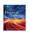 SOLUTION MANUAL FOR An Introduction to Physical Science 15th Edition by James Shipman&comma; Jerry Wilson&comma; Charles Higgins ISBN&colon; 978-1337616416 COMPLETE GUIDE ALL CHAPTERS COVERED 100&percnt; VERIFIED A&plus; GRADE ASSURED&excl;&excl;&excl;&excl;