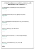 NMTCB PERP EXAM&vert;QUESTIONS AND VERIFIED ANSWERS&vert;NEW UPDATE &NewLine;2026&sol;2027&vert; GUARANTEED SUCCESS&vert;GRADED A&plus; 