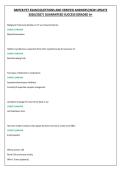 NMTCB PET EXAM&vert;QUESTIONS AND VERIFIED ANSWERS&vert;NEW UPDATE &NewLine;2026&sol;2027&vert; GUARANTEED SUCCESS&vert;GRADED A&plus;