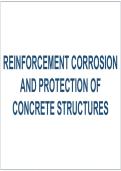 REINFORCEMENT CORROSION IN CONCRETE - CARBONATION&comma; CHLORIDES&comma; TESTS&comma; PROTECTION AND REPAIR