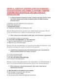 MEDICAL ASSISTANT CERTIFICATION EXAM 2026&sol;2027 &ndash;&NewLine;EXAM QUESTIONS AND CORRECT ANSWERS &lpar;VERIFIED &NewLine;ANSWERS&rpar; PLUS RATIONALE &vert; 2027 Q&A &vert; INSTANT &NewLine;DOWNLOAD PD