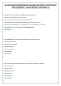 NECLEAR MEDICINE BOARD EXAM&vert;QUESTIONS AND VERIFIED ANSWERS&vert;NEW &NewLine;UPDATE 2026&sol;2027&vert; GUARANTEED SUCCESS&vert;GRADED A&plus; 