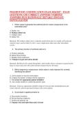 PHLEBOTOMY CERTIFICATION EXAM 2026&sol;2027 &ndash; EXAM &NewLine;QUESTIONS AND CORRECT ANSWERS &lpar;VERIFIED &NewLine;ANSWERS&rpar; PLUS RATIONALE &vert; 2027 Q&A &vert; INSTANT &NewLine;DOWNLOAD PDF