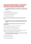 HESI HEALTH ASSESSMENT 2026&sol;2027 &ndash; EXAM QUESTIONS &NewLine;AND CORRECT ANSWERS &lpar;VERIFIED ANSWERS&rpar; PLUS &NewLine;RATIONALE &vert; 2027 Q&A &vert; INSTANT DOWNLOAD PDF