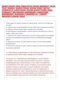 SAEM EXAM AND PRACTICE EXAM NEWEST 2026 &NewLine;TEST BANK&vert; SAEM FINAL EXAM PREP WITH &NewLine;COMPLETE 1000 REAL EXAM QUESTIONS AND &NewLine;CORRECT DETAILED ANSWERS &lpar;VERIFIED &NewLine;ANSWERS&rpar; ALREADY GRADED A&plus; &lpar;MOST &NewLine;RECENT&excl;&excl;&rpar;2026-2027