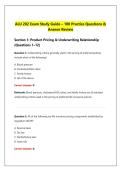 ALU 202 Exam Study Guide &ndash; 100 Practice Questions & &NewLine;Answer Review