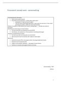 Samenvatting Forensisch Sociaal Werk &vert; HoGent &vert; 2026&sol;27