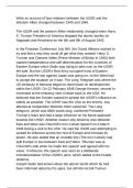 Practice question History GCSE AQA &lpar;East vs West&rpar;