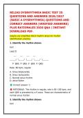 Relias Dysrhythmia Basic Test B Mastery Guide 2026 &vert; Full 35 Question Practice Exam&comma; ECG Rhythm Interpretation&comma; Pacemaker Malfunctions&comma; and ACLS Intervention Protocols for Nurses and Telemetry Technicians