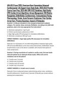 AHA ACLS Exam 2025 &vert; American Heart Association Advanced Cardiovascular Life Support Exam Study Guide&comma; 2025 ACLS Provider Course Exam Prep&comma; 2025 AHA CPR & ECC Guidelines&comma; High-Quality CPR&comma; Cardiac Arrest Algorithms&comma; Airway Management&comma; ECG Rhythm Recogniti
