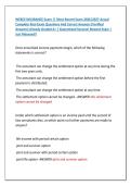 WEBCE INSURANCE Exam &vert;&vert; Most Recent Exam 2026&vert;2027 Actual &NewLine;Complete Real Exam Questions And Correct Answers &lpar;Verified &NewLine;Answers&rpar; Already Graded A&plus; &vert; Guaranteed Success&excl; Newest Exam &vert; &NewLine;Just Released&excl;&excl; 