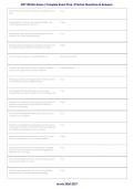 CNT Written Exam 2026&ndash;2027 &ndash; Clean Needle Technique Complete Exam Prep Practice Questions & Answers PDF&NewLine;