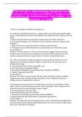 NURS 5461 Quiz 1&colon; Adult Gerontology Management Across Continuum of Care Actual Exam 2026&sol;2027 &vert; Complete Exam-Style Questions with Detailed Rationales &vert; 100&percnt; Verified &mdash; Pass Guaranteed &ndash; A&plus; Graded