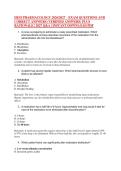 HESI PHARMACOLOGY 2026&sol;2027 &ndash; EXAM QUESTIONS AND &NewLine;CORRECT ANSWERS &lpar;VERIFIED ANSWERS&rpar; PLUS &NewLine;RATIONALE &vert; 2027 Q&A &vert; INSTANT DOWNLOAD PDF