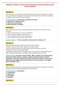Sherpath- infection&colon; assess and recognize cues Exam Questions with Correct Answers