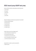 EEG Board Prep &vert; ASAP Test Preparation&comma; Practice Questions&comma; Answers & Study Guide &vert; 2026&sol;2027