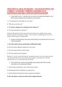 HESI MENTAL HEALTH 2026&sol;2027 &ndash; EXAM QUESTIONS AND &NewLine;CORRECT ANSWERS &lpar;VERIFIED ANSWERS&rpar; PLUS &NewLine;RATIONALE &vert; 2027 Q&A &vert; INSTANT DOWNLOAD PDF