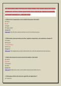 ATI ANATOMY AND PHYSIOLOGY PROCTORED TEST EXAM 2026&sol;2027 BANK &NewLine;COMPLETE ACTUAL EXAM QUESTIONS WITH DETAILED VERIFIED ANSWERS &NewLine;&sol;ALREADY GRADED A&plus; &sol;&sol;BRAND NEW