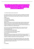 NUR209 &sol; NUR 209 Exam 2&colon; Medical-Surgical Nursing II &lpar;Fortis&rpar; Actual Exam 2026&sol;2027 &vert; Complete Exam-Style Questions with Detailed Rationales &vert; 100&percnt; Verified &mdash; Pass Guaranteed &ndash; A&plus; Graded