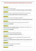 Peds Hematology Sherpath Exam Questions with Correct Answers
