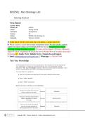 BIO250L&colon; Microbiology Lab &NewLine;Getting Started &NewLine;Final Report 