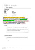 BIO250L&colon; Microbiology Lab &NewLine;Lab Kit Inventory &NewLine;Final Report 