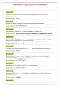 SOC 103 Test &num;1 Questions with Correct Answers