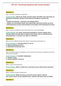 PSY 3511 Final Exam Questions with Correct Answers