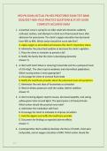 HESI PN EXAM &sol;ACTUAL PN HESI PROCTORED EXAM TEST BANK &NewLine;2026&sol;2027 HIGH YIELD PRACTICE QUESTIONS & STUDY GUIDE &NewLine;COMPLETE ACCURATE EXAM