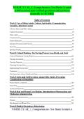 Comprehensive Test Bank &ndash; Practice Questions & Correct Answers &vert; Complete Exam Study Guide