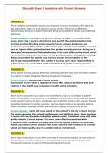 Sherpath Exam 1 Questions with Correct Answers