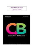 Solutions Manual for Consumer Behaviour 3rd Canadian Edition by Babin &ndash; Chapters 1-16&comma; Complete Instructor Guide