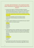 NC FUNERAL DIRECTOR PATHOLOGY &vert; FSE 210 MORTUARY SCIENCE &NewLine;DISEASE TERMINOLOGY & PATHOLOGICAL CONDITION EXAM ACTUAL &NewLine;2026&sol;2027